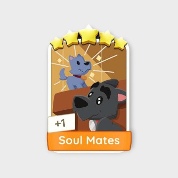 Soul Mates - #3 Monopoly Go Rare Card